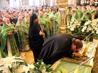 Духовные торжества посвящённые 50-летию преставления преподобного Севастиана Карагандинского продолжились в Караганде