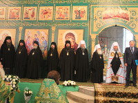 Духовные торжества посвящённые 50-летию преставления преподобного Севастиана Карагандинского продолжились в Караганде
