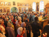 В главном храме Петропавловской и Булаевской епархии почтили двунадесятый праздник Рождества Пресвятой Богородицы