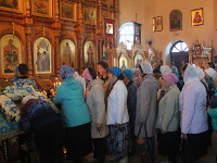 В главном храме Петропавловской и Булаевской епархии почтили двунадесятый праздник Рождества Пресвятой Богородицы