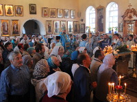 В главном храме Петропавловской и Булаевской епархии почтили двунадесятый праздник Рождества Пресвятой Богородицы