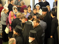 Паломники из Петропавловской и Булаевской епархии приняли участие в торжествах посвящённых 50-летию со дня кончины преподобного  Севастиана Карагандинского