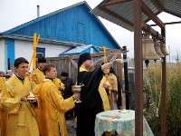 Божественная Литургия архиерейским чином состоялась в селе Смирново
