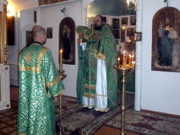 Праздничное Богослужение в честь празднования 50-летия преставления прп. Севастиана Карагандинского 