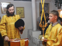 Божественная Литургия архиерейским чином состоялась в Пантелеимоновском храме села Корнеевка  