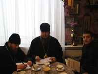 Правящий архиерей возглавил рабочее совещание в Епархиальном управлении Петропавловской и Булаевской епархии 