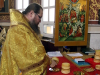 Божественная Литургия в память 50-летия преставления преподобного Севастиана Карагандинского 