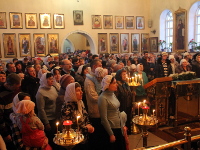 Праздник Введения во храм Пресвятой Богородицы молитвенно почтили в Вознесенском кафедральном соборе 