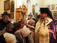 Всенощное бдение в праздник Рождества Христова в Вознесенском кафедральном соборе 